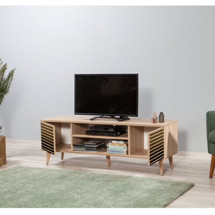 Hanah Home Truva-220 Soporte para TV Roble Sonoma Hanah Home Truva-220 Soporte para TV Roble Sonoma